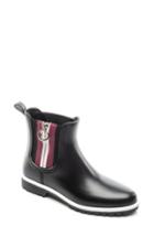 Women's Bernardo Footwear Zip Rain Boot M - Black