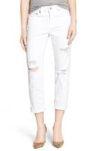 Women's Ag 'the Ex-boyfriend' Crop Slim Jeans - White