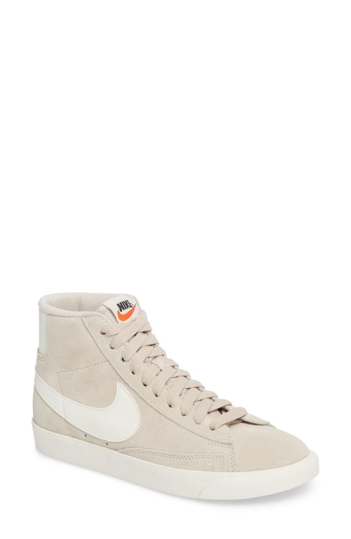 Women's Nike Blazer Mid Vintage Sneaker M - Grey
