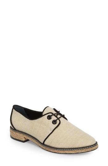 Women's Tory Burch Fawn Espadrille Oxford M - Beige