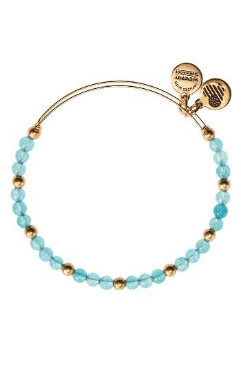 Women's Alex And Ani Breeze Adjustable Wire Bangle