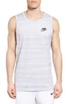 Men's Nike Mesh Back Training Tank - White