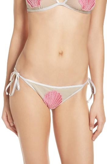 Women's The Bikini Lab Hot Shine Bling Bikini Bottoms