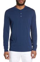 Men's Slate & Stone Slim Long Sleeve Henley - Blue