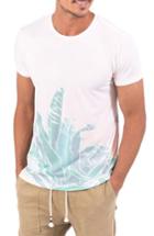 Men's Sol Angeles Banana Leaf Graphic T-shirt - White