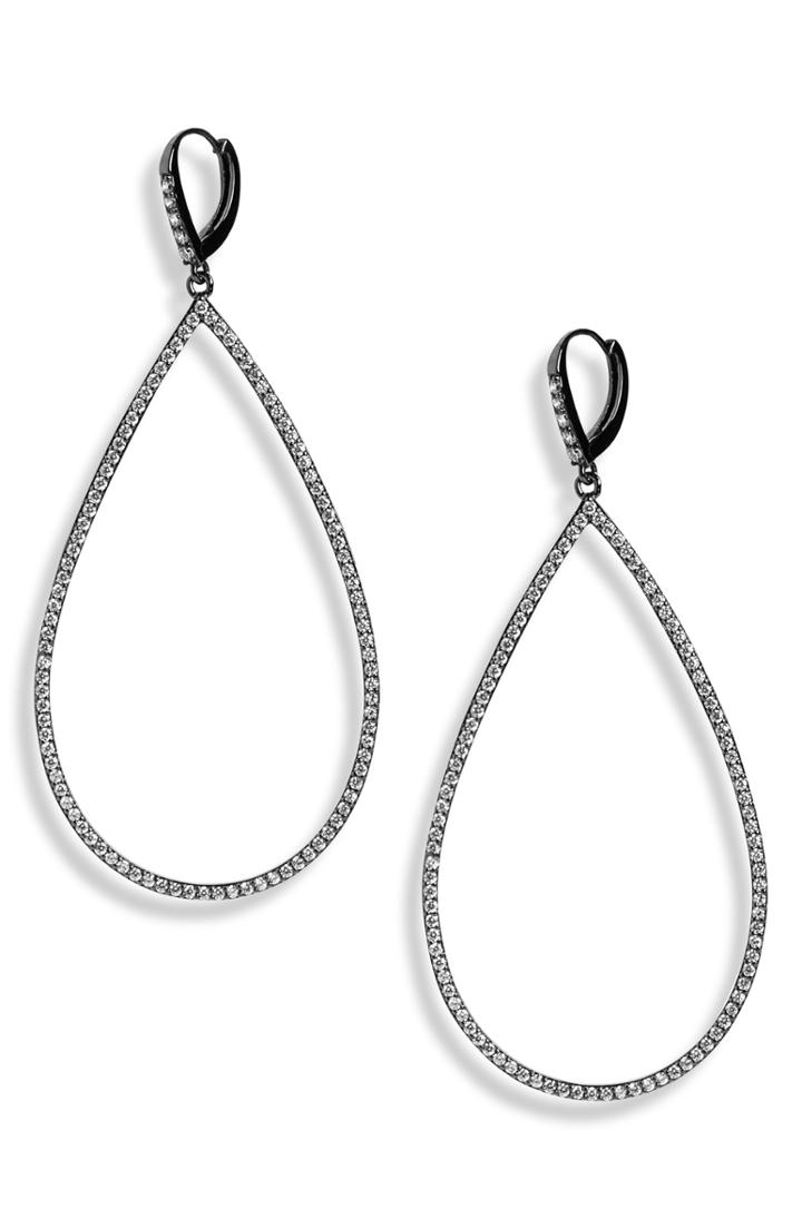 Women's Lisa Freede Micro Pave Teadrop Earrings