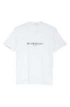 Men's Givenchy Vintage Logo T-shirt, Size - White