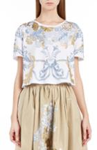 Women's Fendi Floral Stencil Print Tee