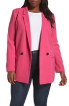 Women's Mural Oversize Blazer, Size - Pink