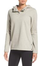 Women's The North Face Knit Stitch Fleece Hoodie - Ivory