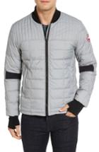 Men's Canada Goose Dunham Down Bomber Jacket - Grey