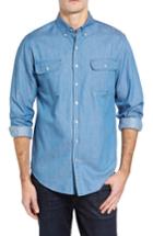 Men's Vineyard Vines Crosby Slim Fit Chambray Sport Shirt