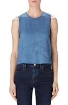 Women's J Brand Daia Linen Sleeveless Top - Blue