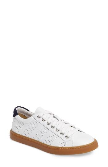 Women's Treasure & Bond Merrick Perforated Sneaker M - White