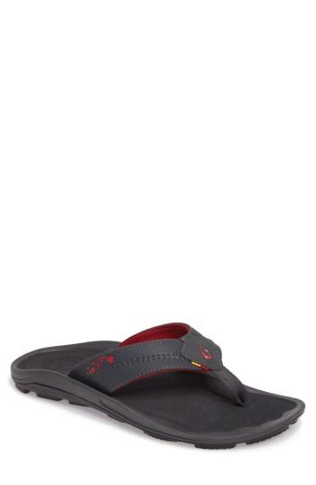 Men's Olukai Kipi Flip Flop M - Grey