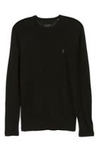 Men's Allsaints Mode Slim Fit Merino Wool Sweater - Black