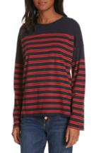 Women's La Ligne Double Stripe Tee - Blue