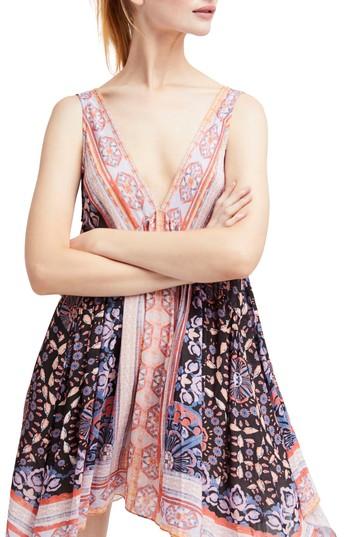 Women's Free People Gypsy Trapeze Slipdress - Black