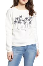 Women's Billabong Good Vibes Graphic Sweatshirt - Ivory