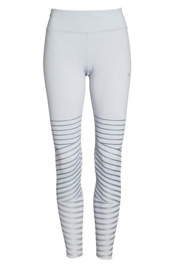 Women's Nike Power Epic Lux Flash Running Tights - Grey