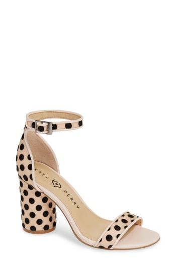 Women's Katy Perry Ankle Strap Sandal .5 M - Beige
