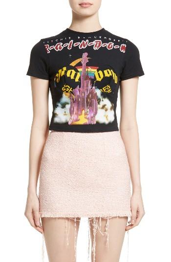 Women's Dilara Findikoglu One Of A Kind Cone Bra Band Tee - Black