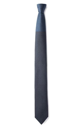 Men's Title Of Work Dot Silk Tie, Size - Blue