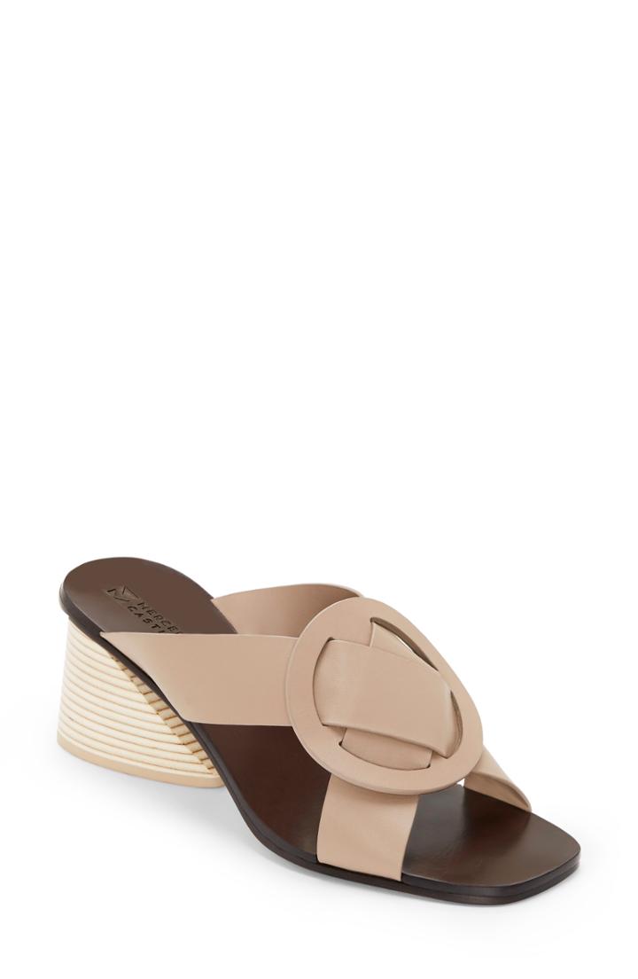 Women's Mercedes Castillo Carlein Slide Sandal M - Grey
