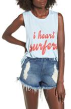 Women's Show Me Your Mumu Mikey Muscle Tank - Blue