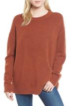 Women's James Perse Oversize Cashmere Sweater - Orange