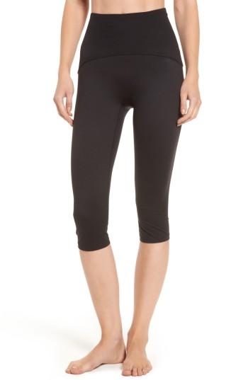 Women's Spanx Compression Capris - Black