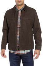 Men's Tommy Bahama Elliott Bay Leather Jacket - Brown