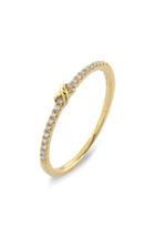 Women's Bony Levy Stackable Knot Pave Diamond Ring (nordstrom Exclusive)