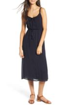 Women's Ladder Trim Midi Dress - Blue