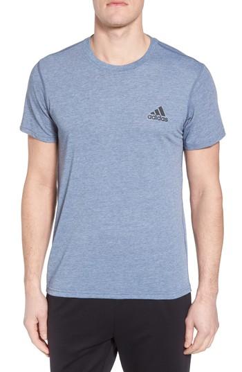 Men's Adidas Ult Fit T-shirt, Size Small - Blue