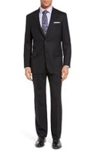 Men's Hart Schaffner Marx New York Classic Fit Solid Wool Suit