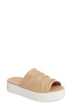 Women's Jslides Alura Platform Slide Sandal .5 M - Beige