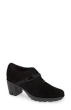 Women's Munro Linn Block Heel Bootie M - Black