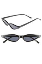 Women's Circus By Sam Edelman 54mm Small Funky Cat Eye Sunglasses - Black
