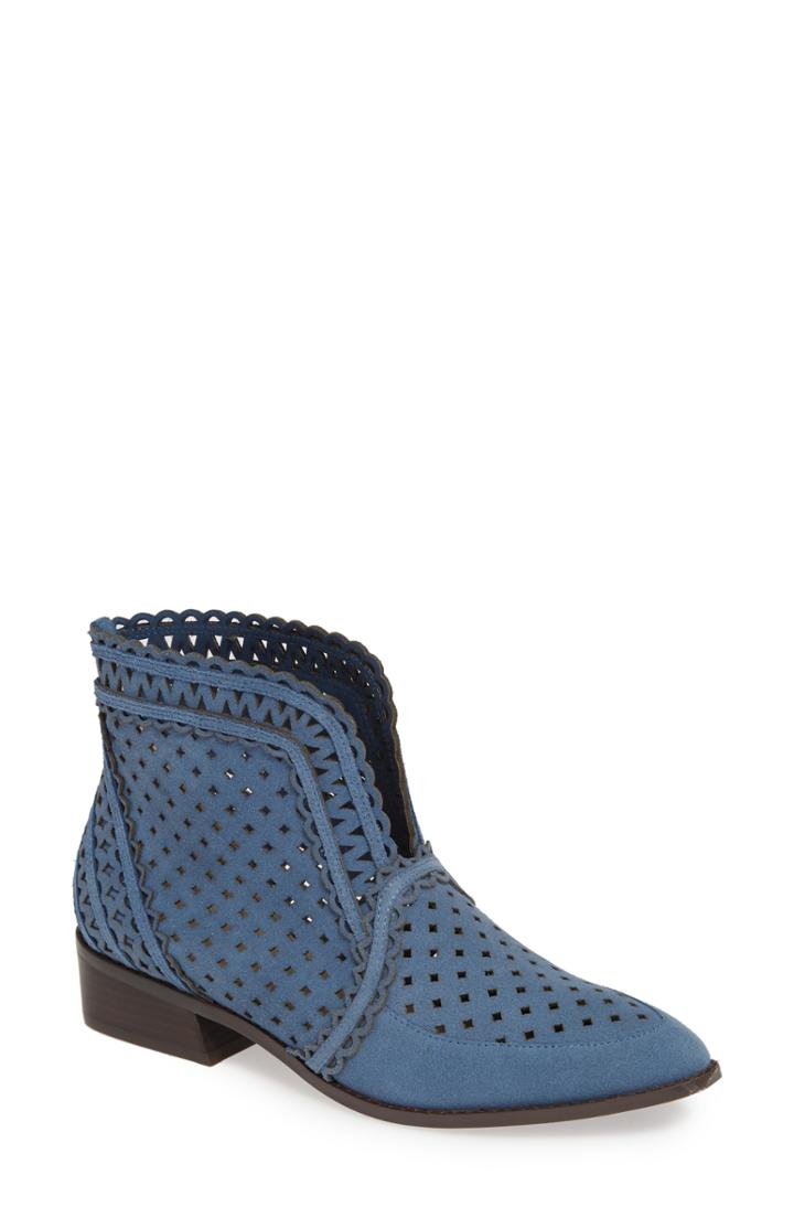 Women's Cecelia New York Tate Bootie .5 M - Blue