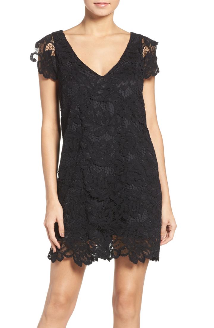 Women's Bb Dakota Jacqueline Lace Shift Dress