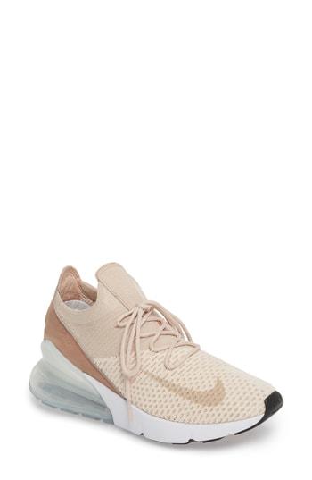 Women's Nike Air Max 270 Flyknit Sneaker M - Pink