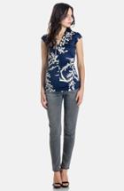 Women's Lilac Clothing 'judy' V-neck Maternity Top