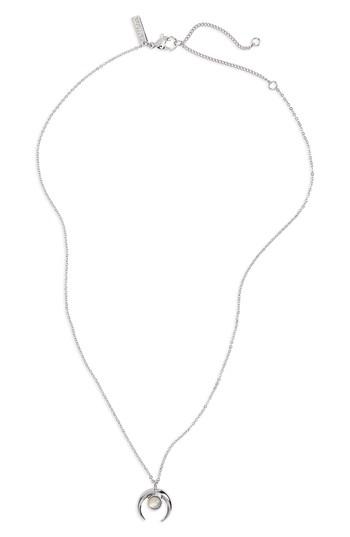 Women's Topshop Horn Stone Necklace