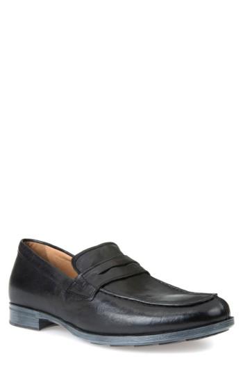 Men's Geox Besmington 6 Penny Loafer Us / 42eu - Black