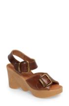 Women's Famolare Double Vision Wedge Sandal M - Coral