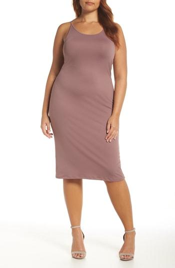 Women's Leith Body-con Midi Dress - Purple