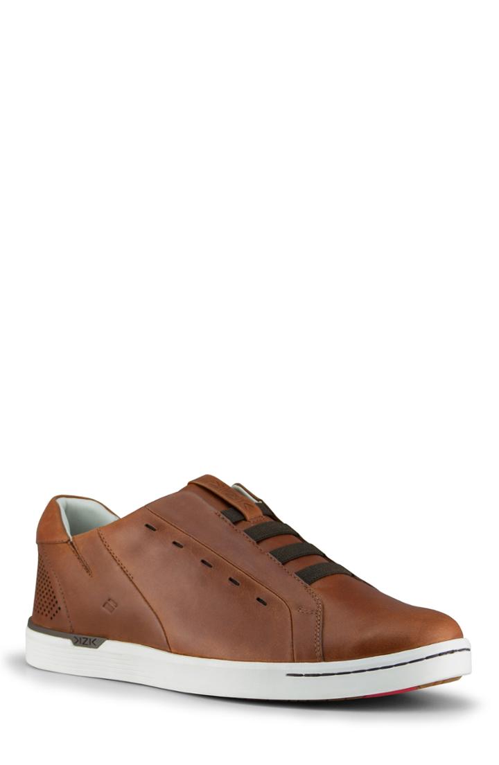 Men's Kizik New York Slip-on Sneaker .5 M - Brown