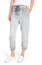 Women's Bp. Ruched Knit Pants - Grey