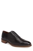 Men's Johnston & Murphy Conard Cap Toe Oxford .5 M - Black